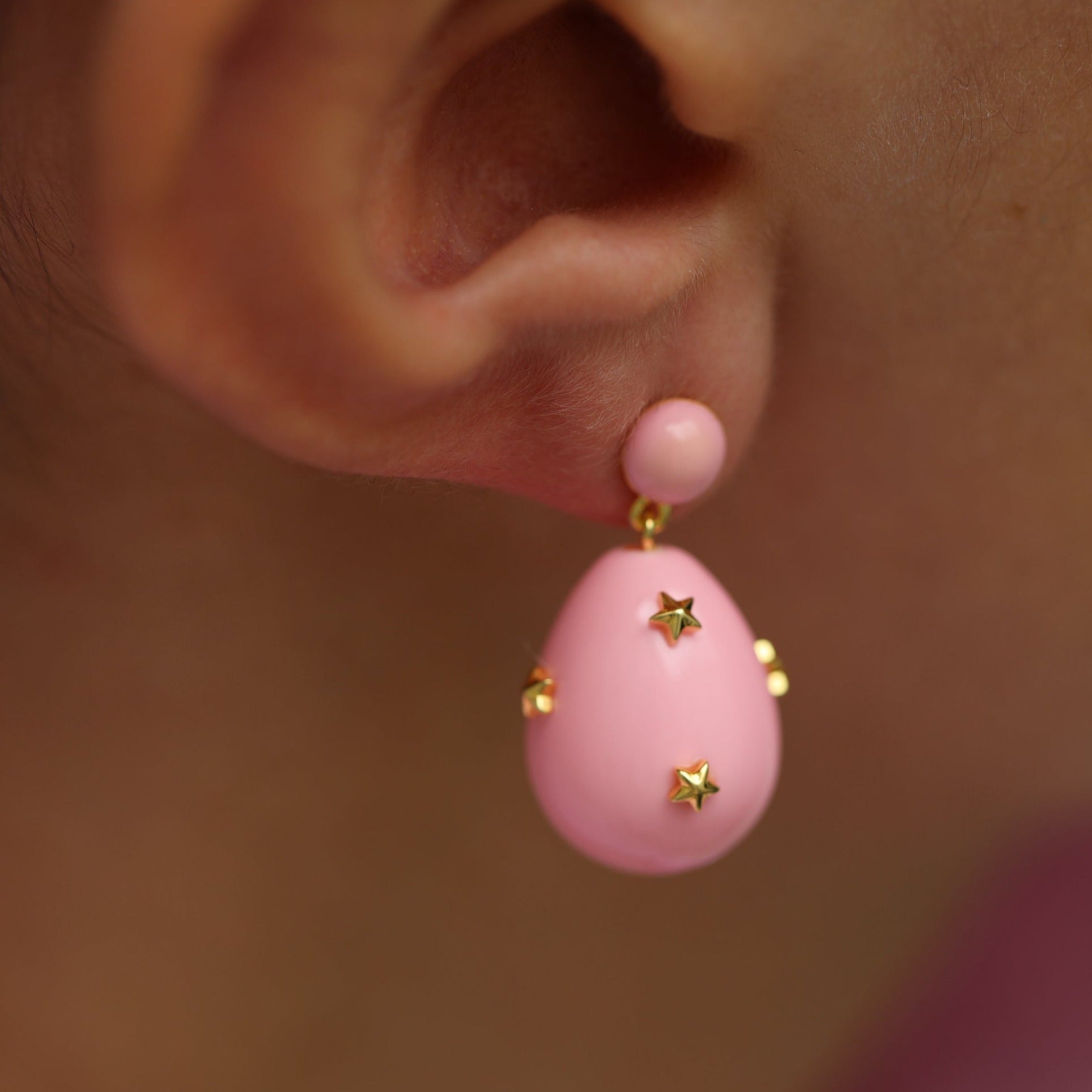 Mini Galaxy Drop Earrings