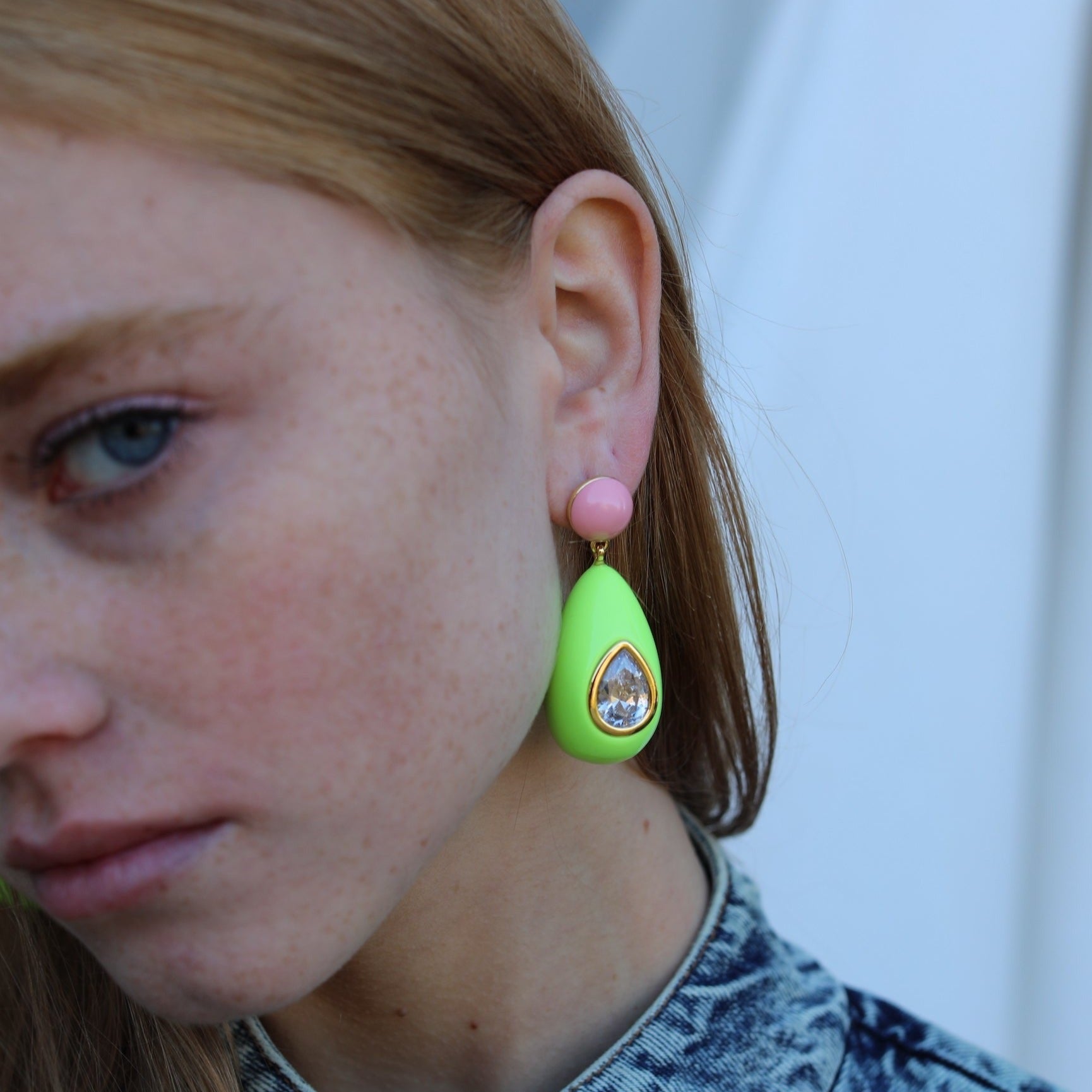 Crystal Drop Earrings