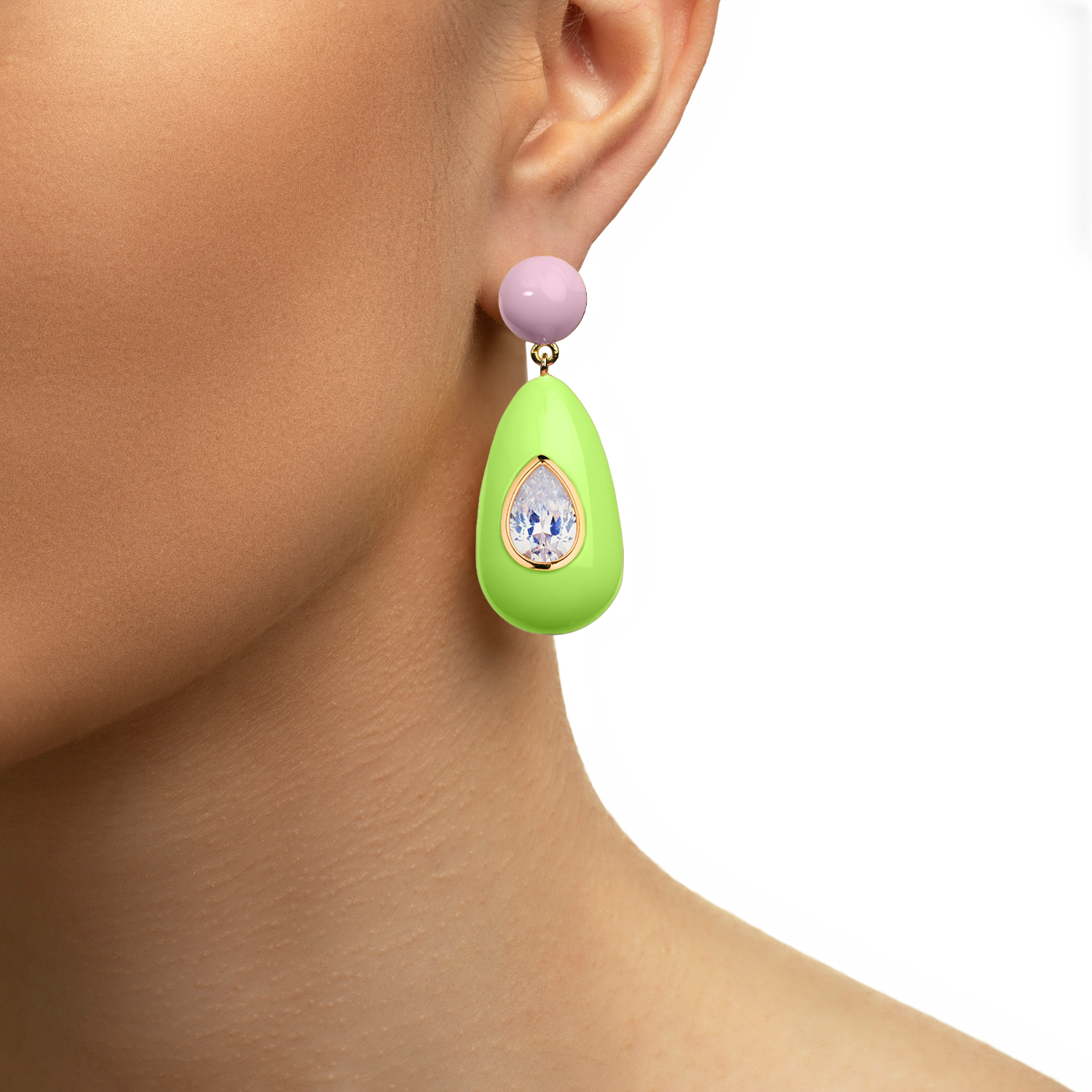 Crystal Drop Earrings