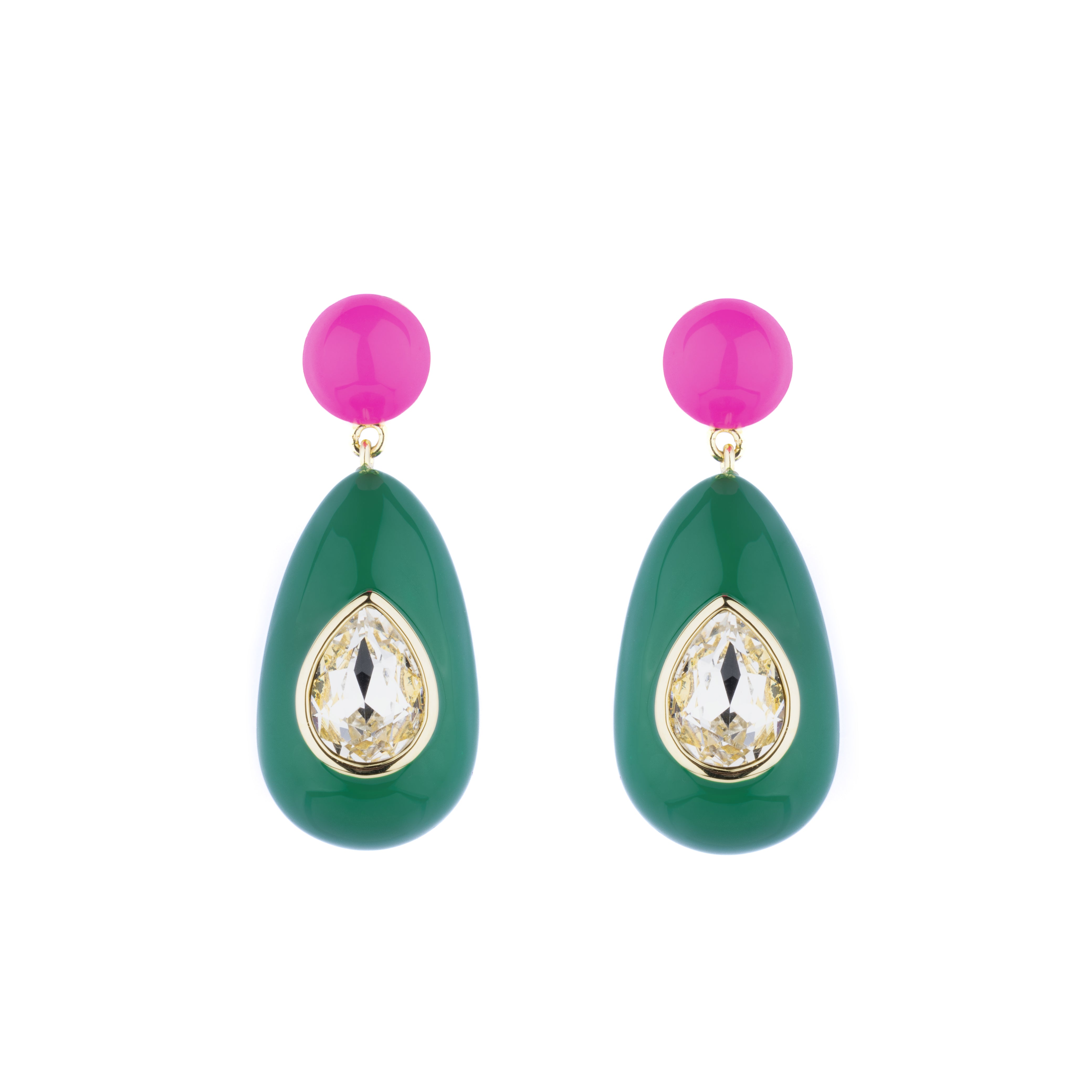 Crystal Drop Earrings
