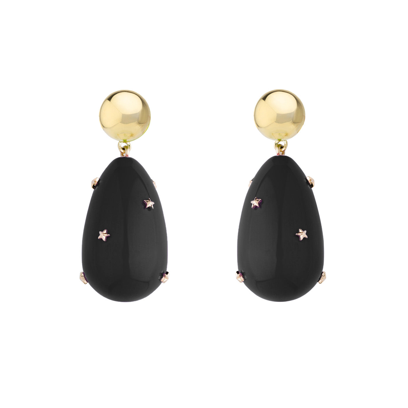 Large Galaxy Drop Earrings