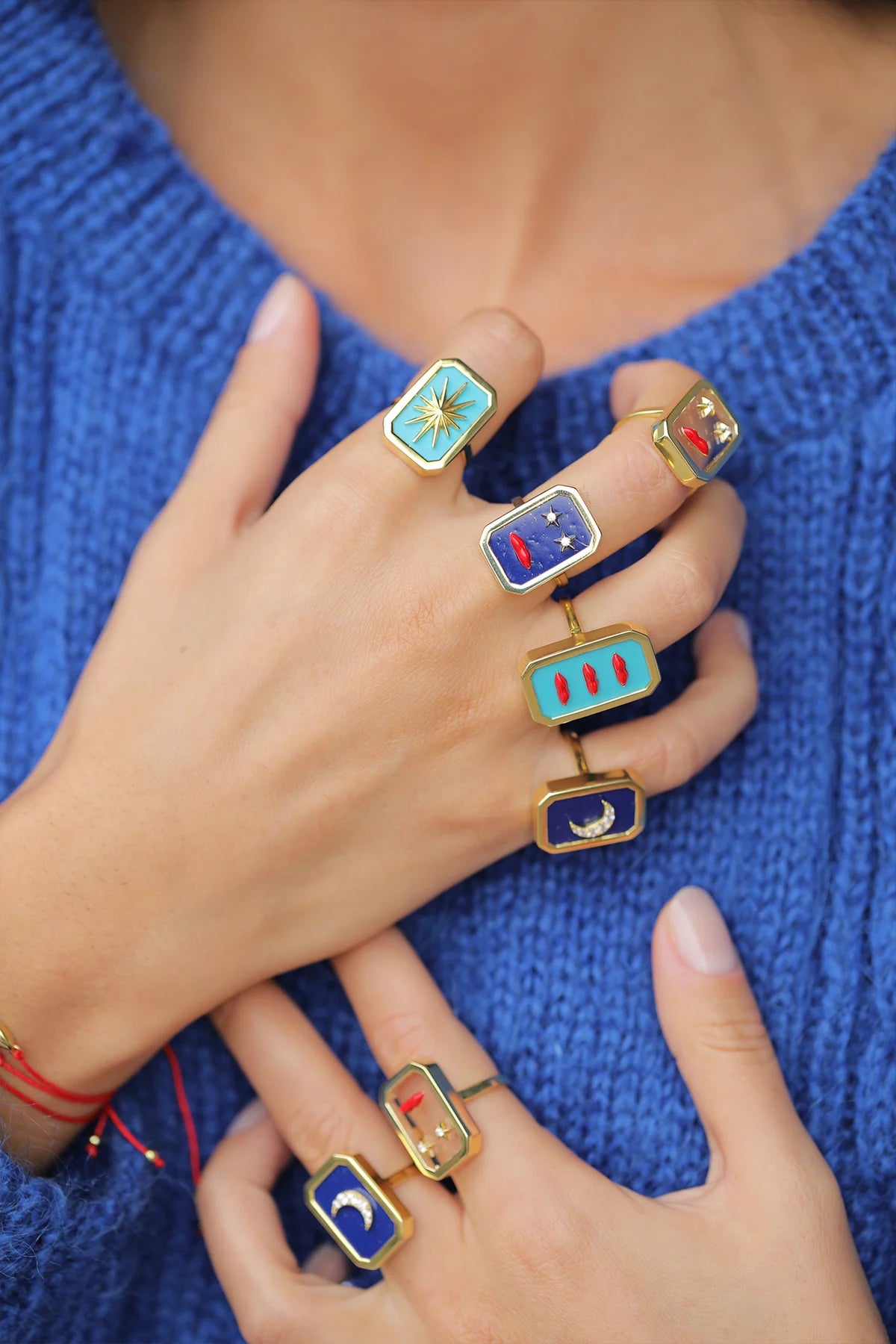 Falling Star Ring
