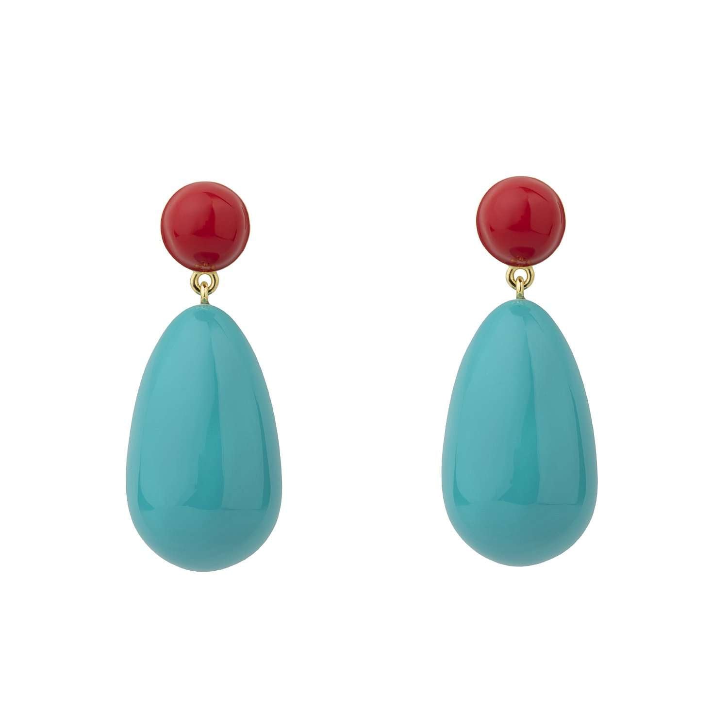 Multicolored Drop Earrings
