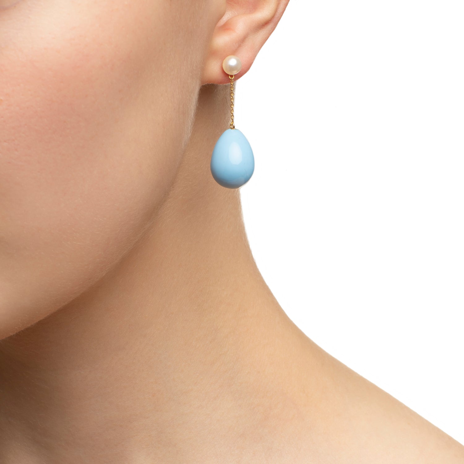 Mini Chain Drop Earrings