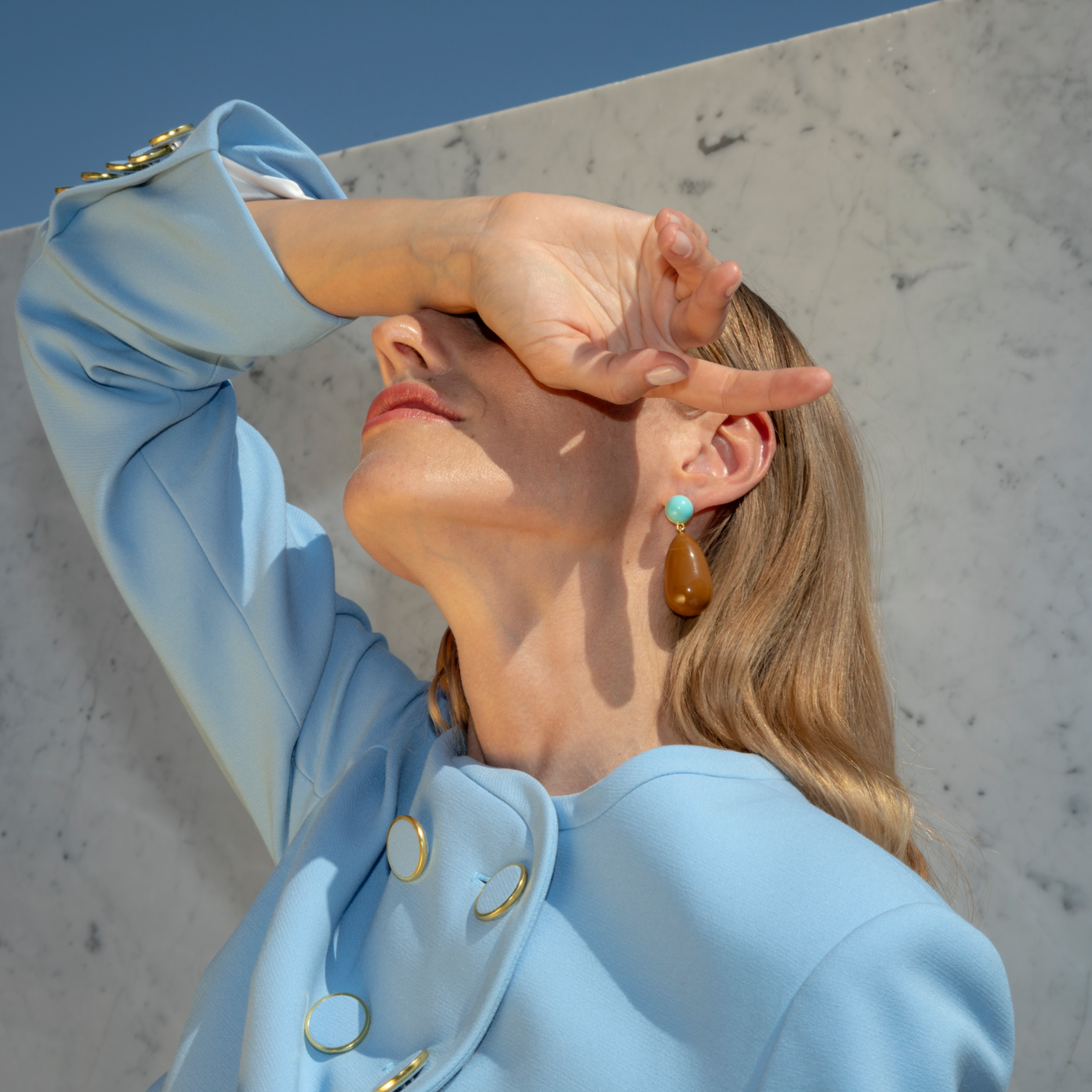 Large Drop Earrings