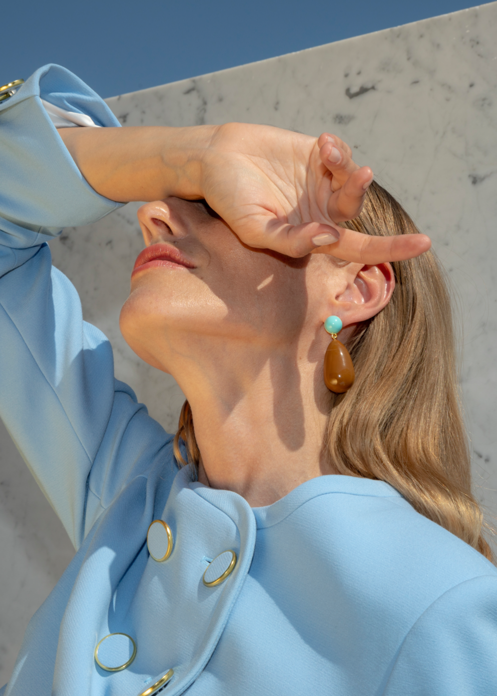 Large Drop Earrings