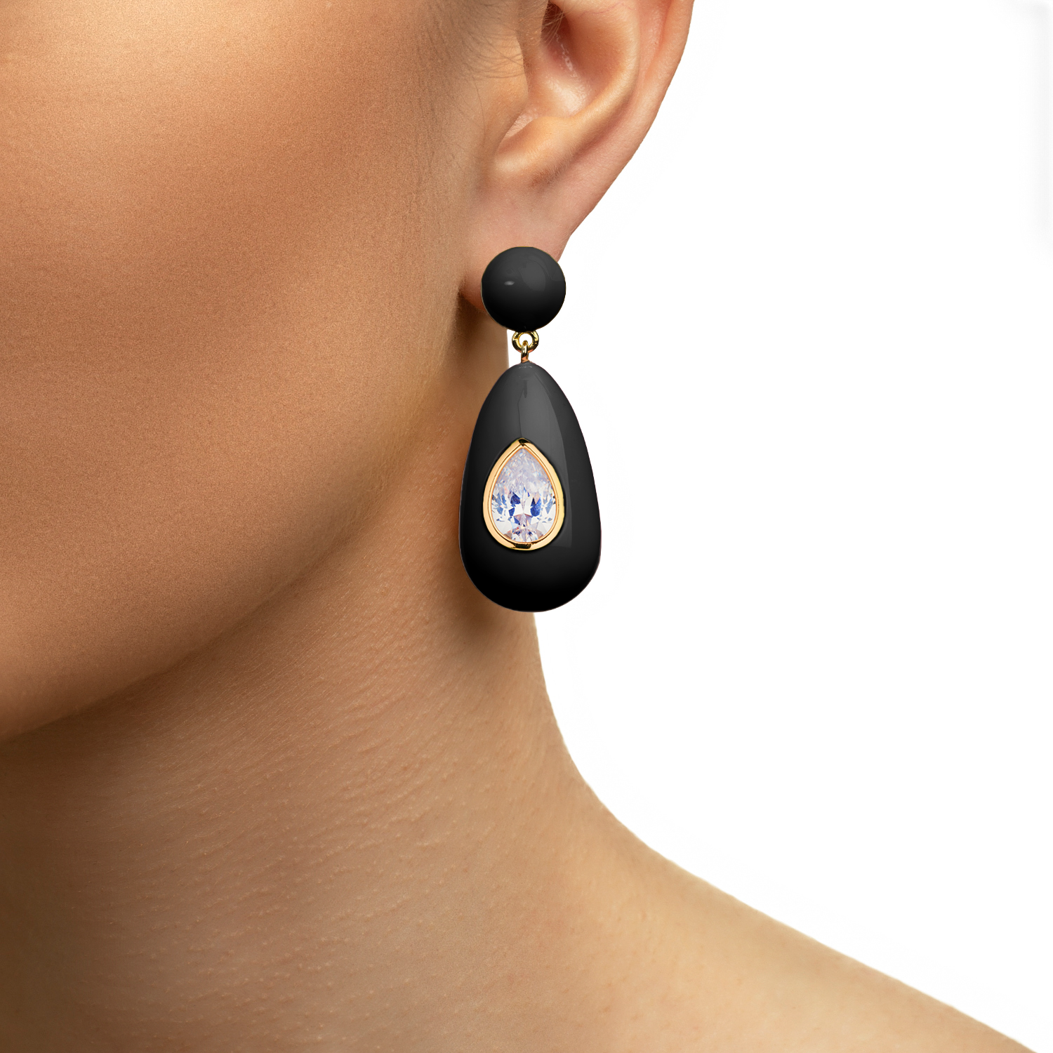 Crystal Drop Earrings