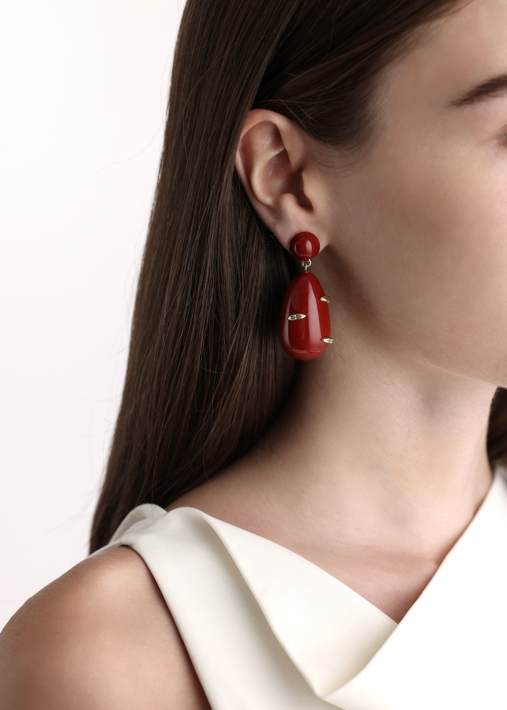 Midnight Kiss Drop Earrings