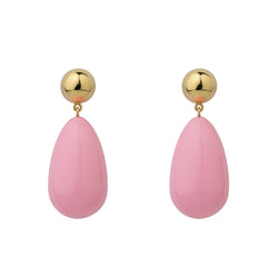 Baby Pink Drop Earrings