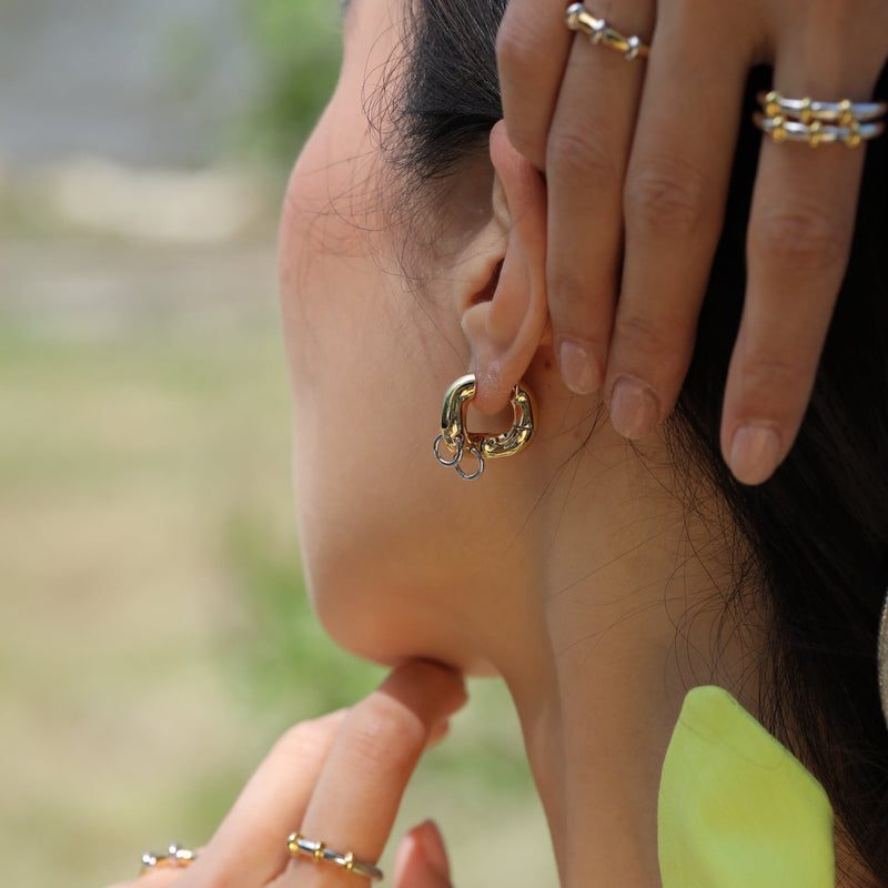 Gold Hoop Earrings