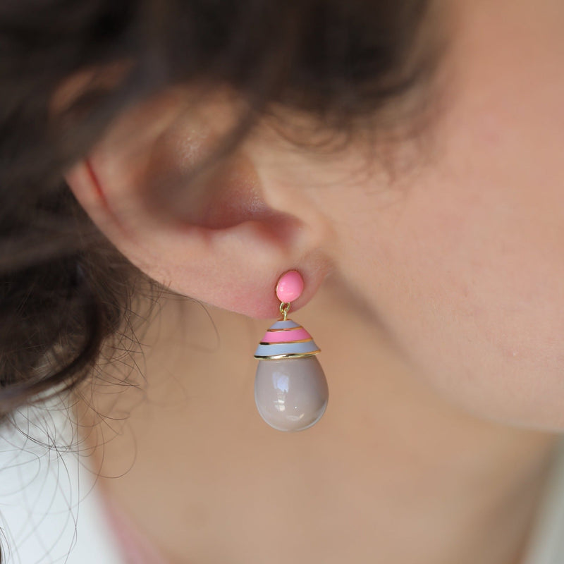 Mini Colourful Drop Earrings