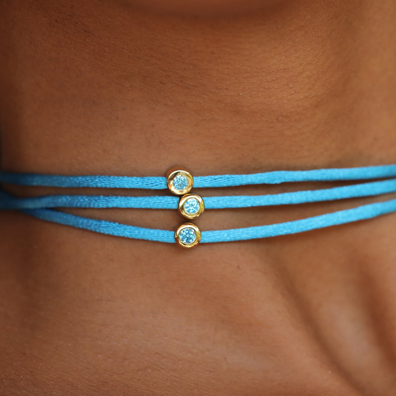 Throat chakra choker