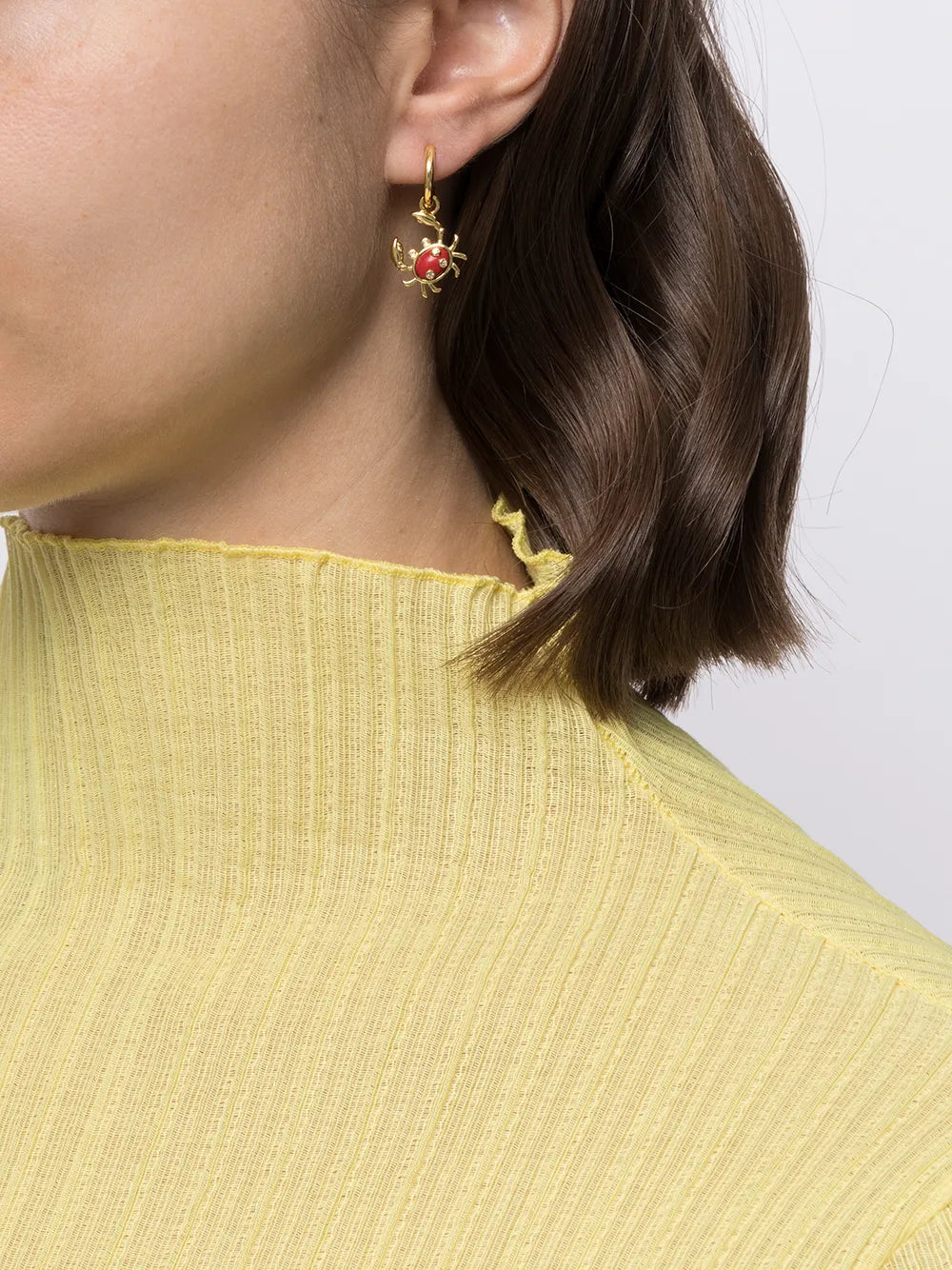 Single Crab Earring