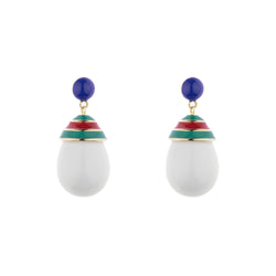 Mini Colourful Drop Earrings