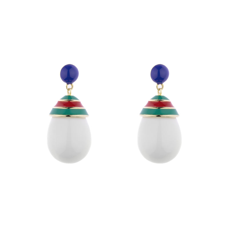 Mini Colourful Drop Earrings