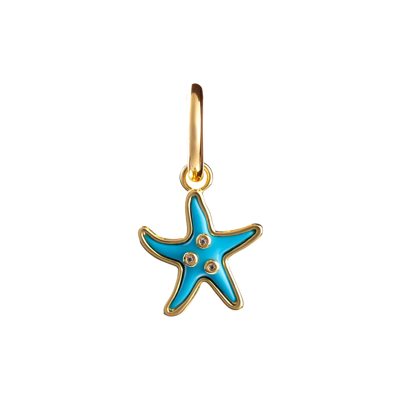 Single Starfish Earring