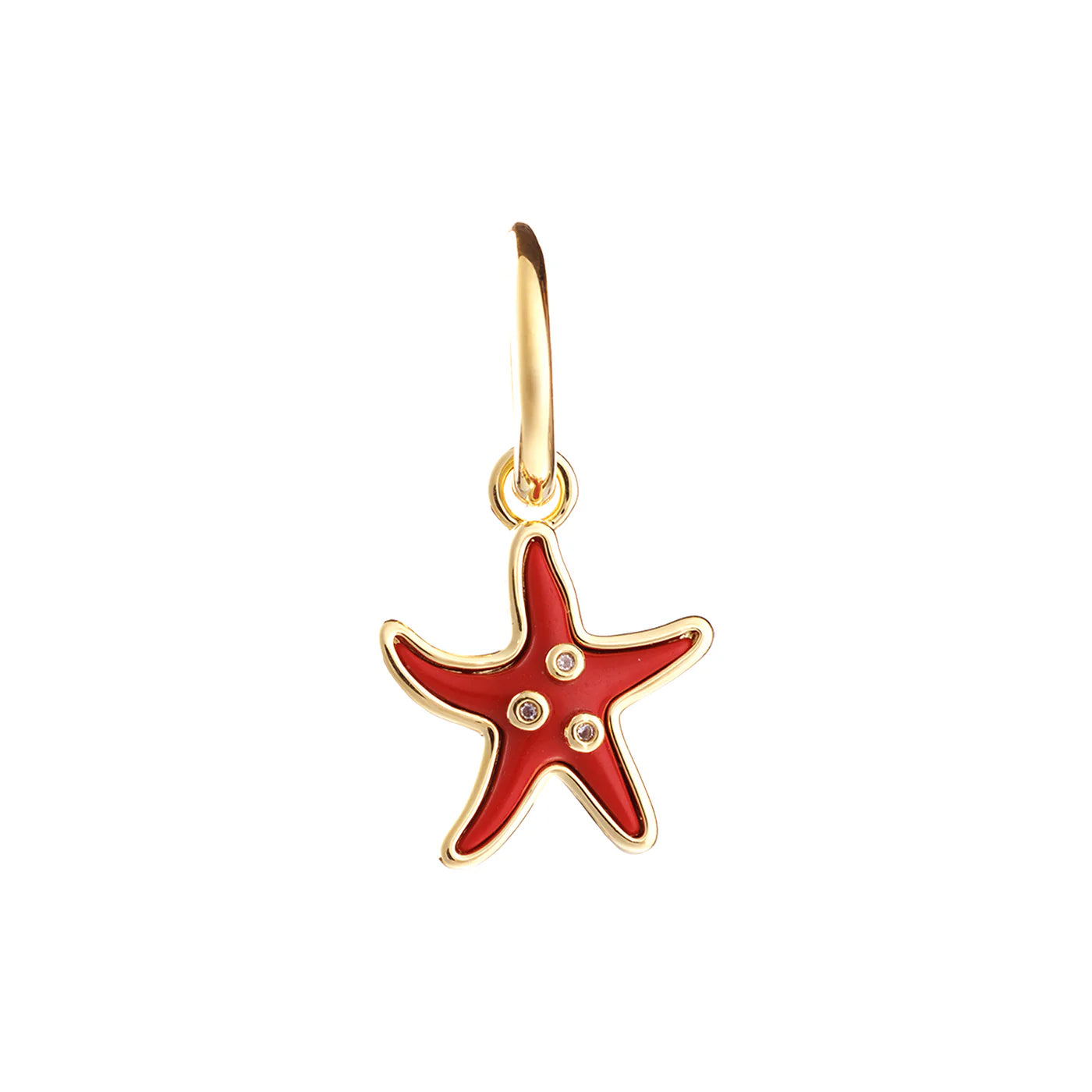Single Starfish Earring