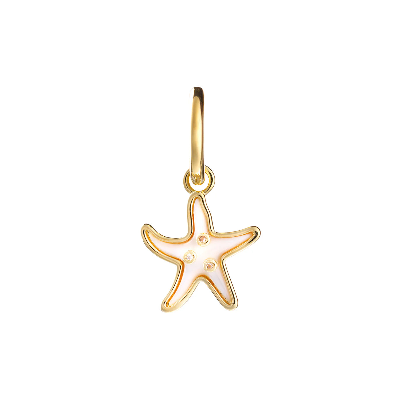 Single Starfish Earring