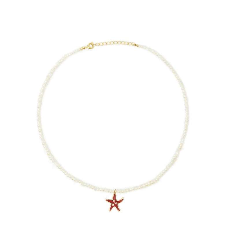 Star fish Coral Necklace