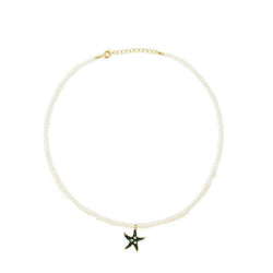 Star fish Malachite Necklace