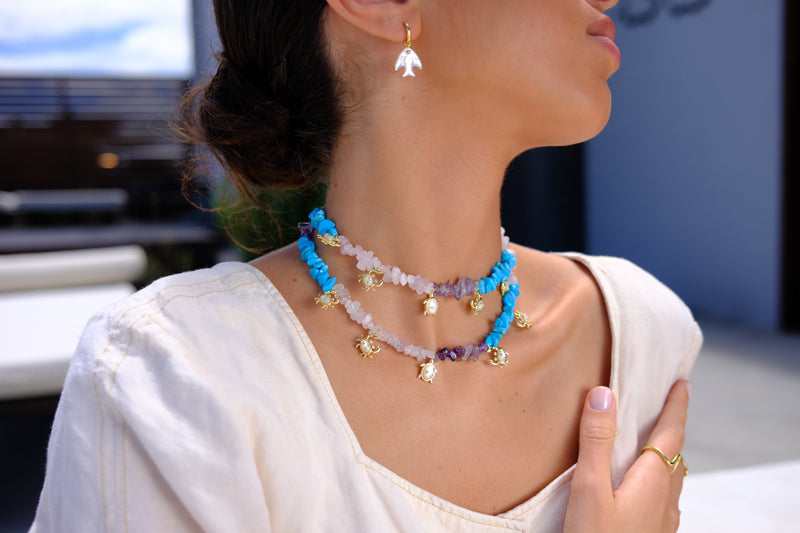 Pastel Sea Animal Necklace