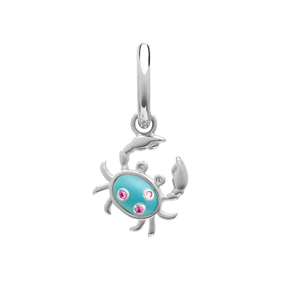 Single Turquoise Crab Earring