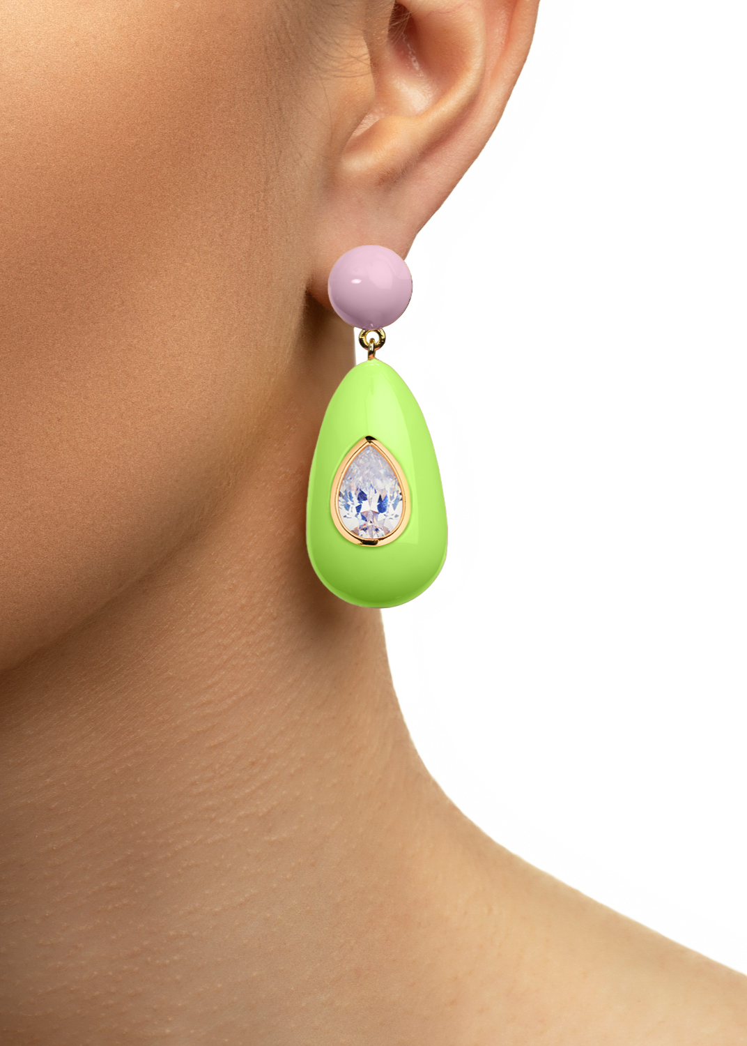 Crystal Drop Earrings