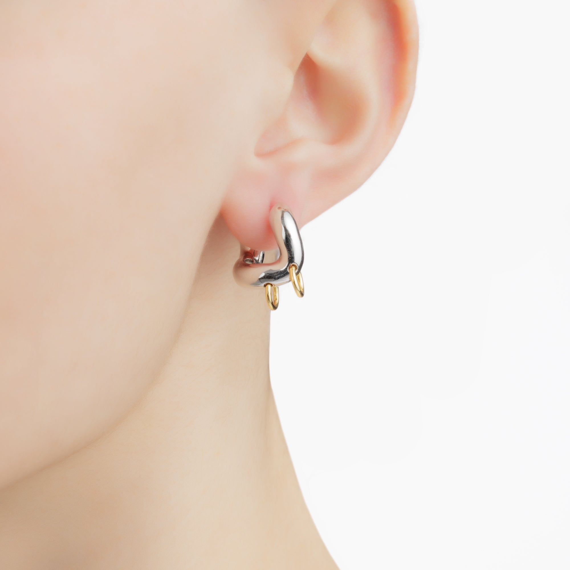 Silver Pierced Earrings