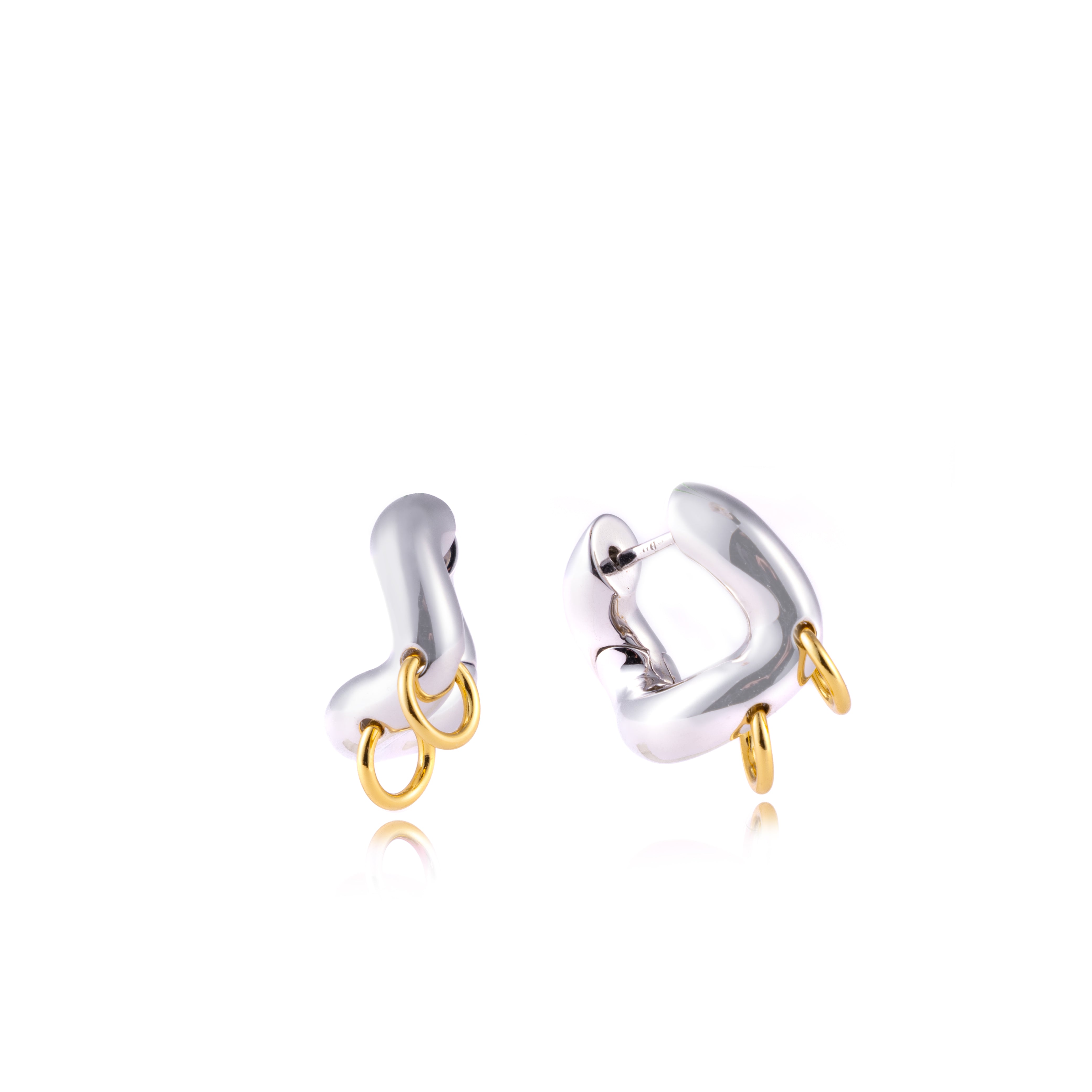 Silver Pierced Earrings