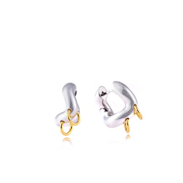 Silver Pierced Earrings
