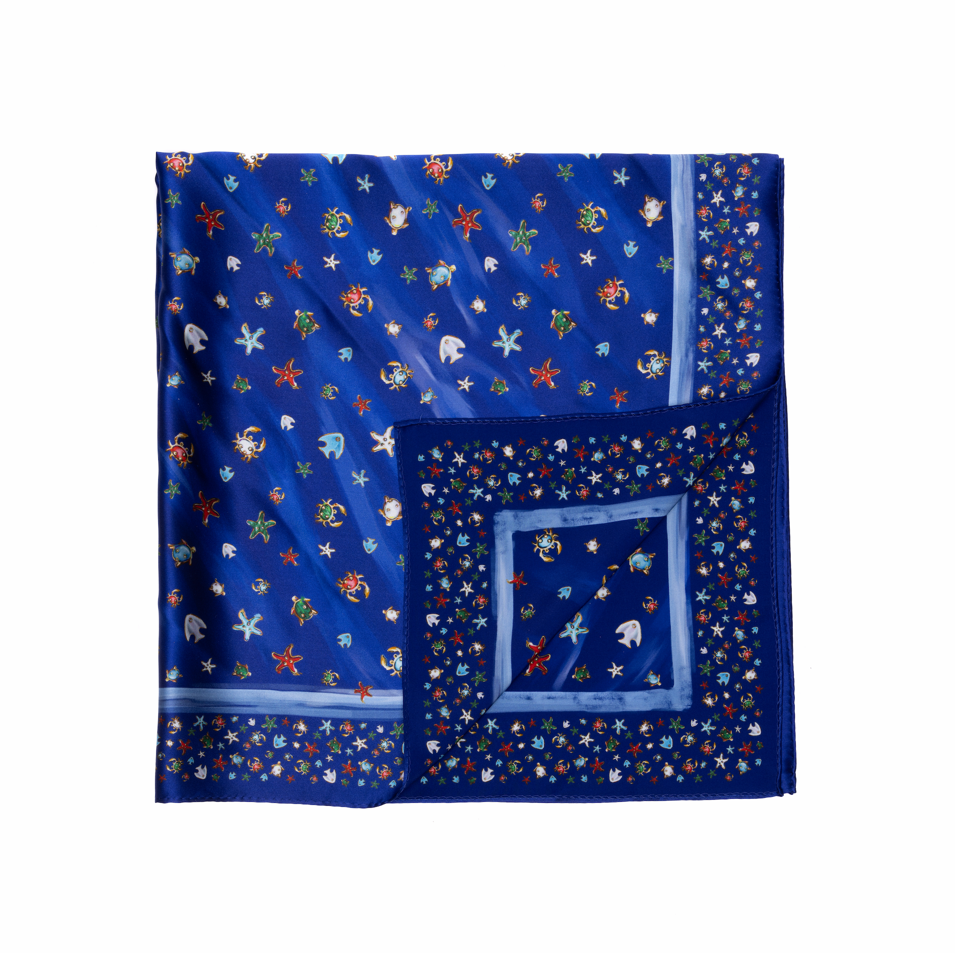 Midnight Azure Scarf