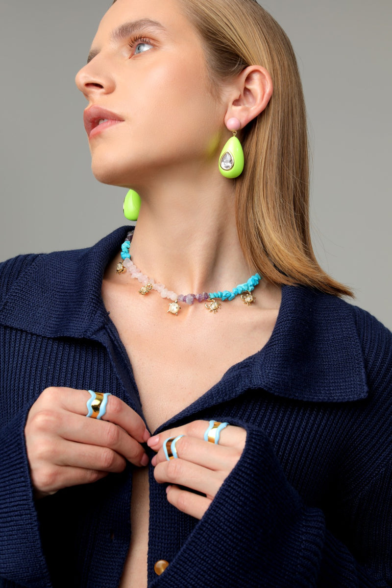 Crystal Drop Earrings
