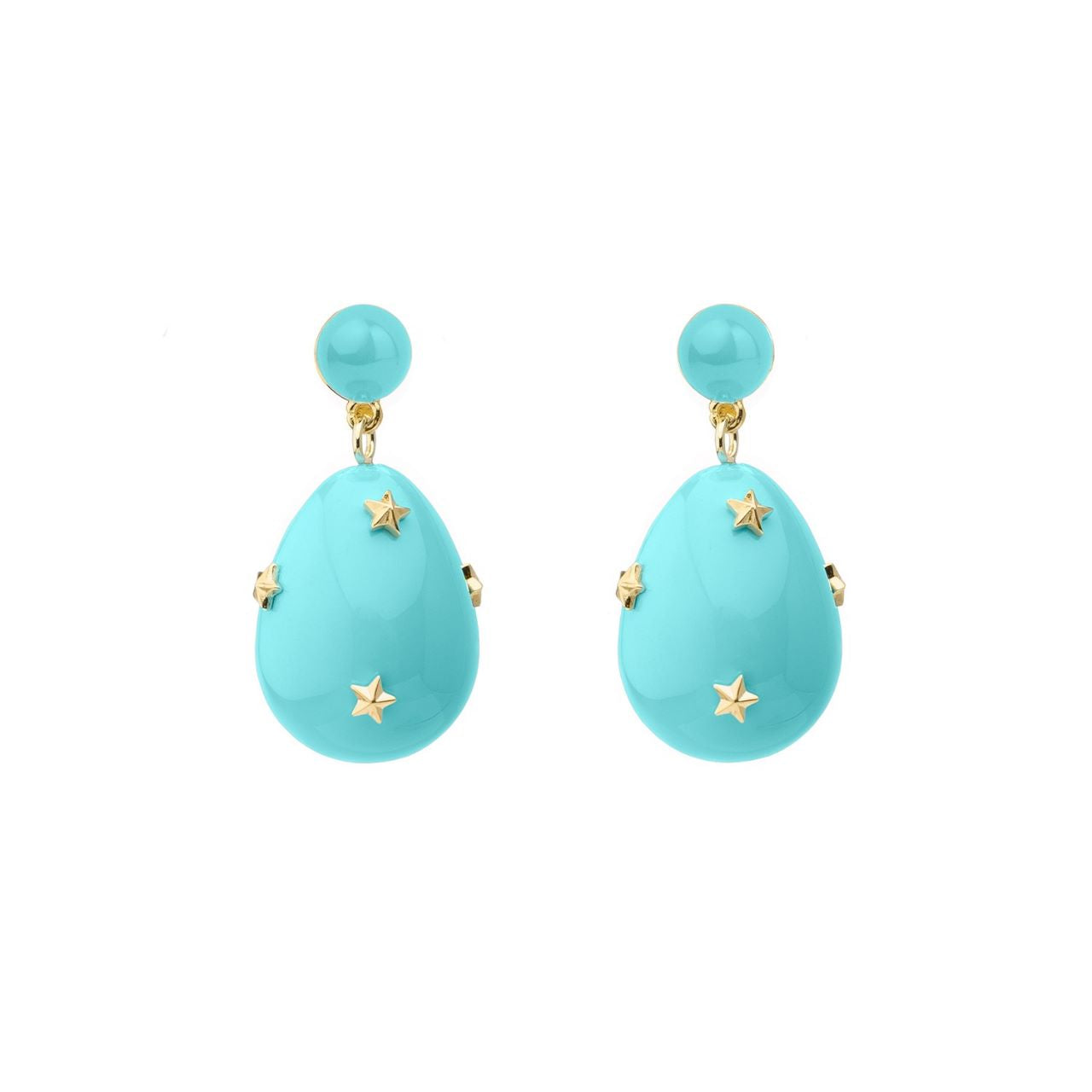 Mini Galaxy Drop Earrings