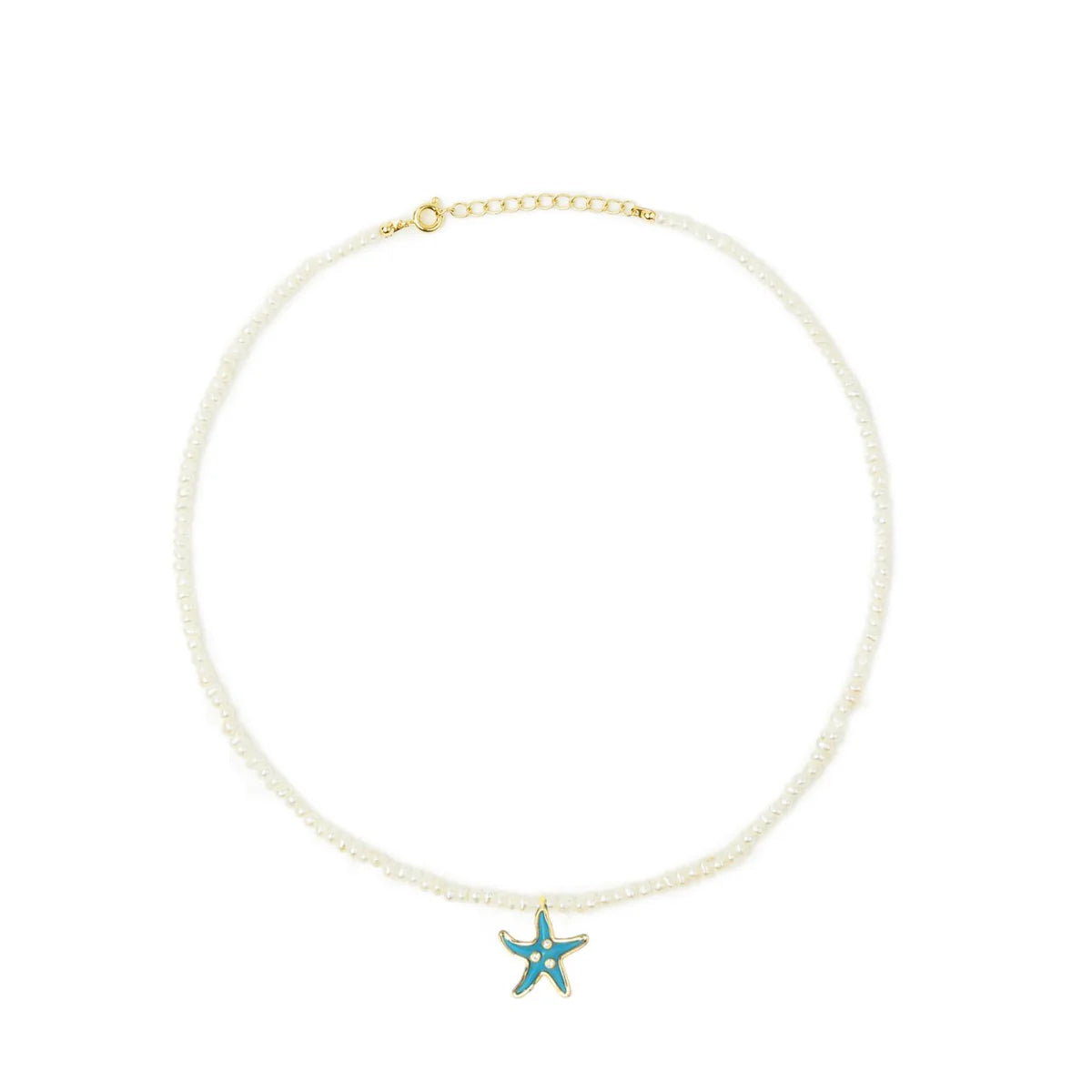 Starfish Pearl Necklace