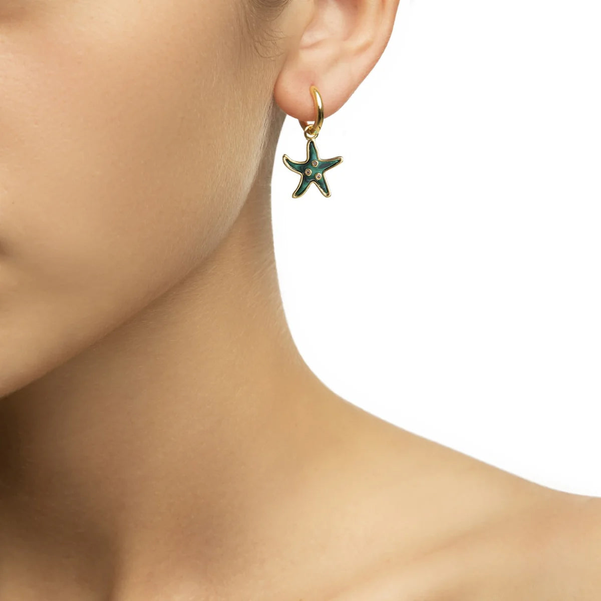 Single Starfish Earring