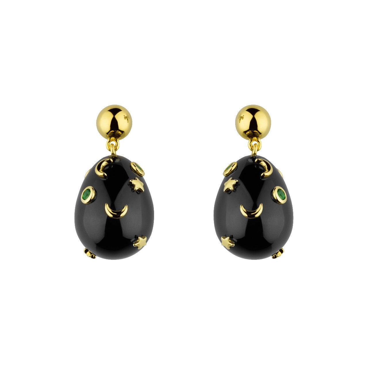 Mini Galaxy Drop Earrings