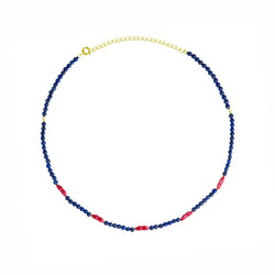 Lapis Kiss Me Necklace