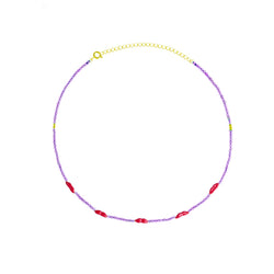Amethyst Kiss Me necklace
