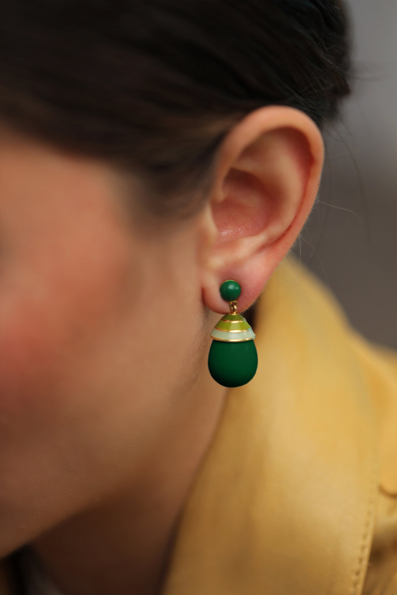 Mini Colourful Drop Earrings