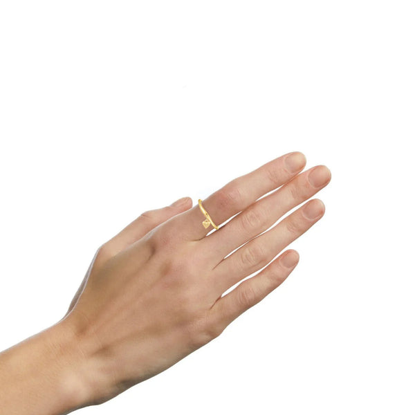 Heart Charm Ring
