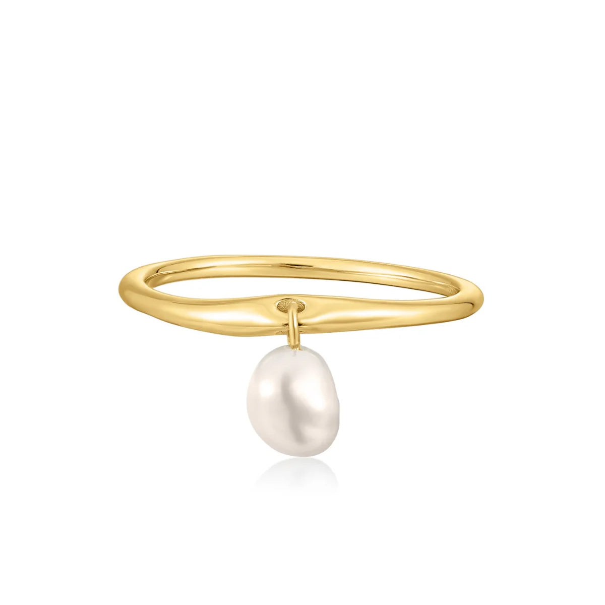 Pearl Charm Ring