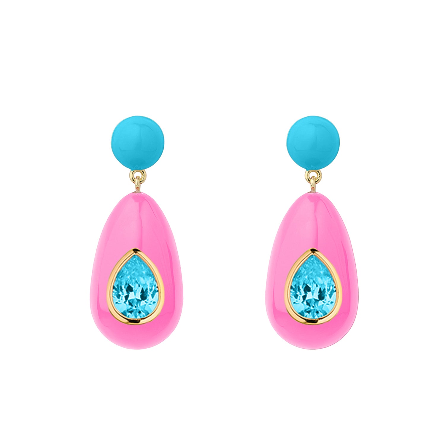Crystal Drop Earrings