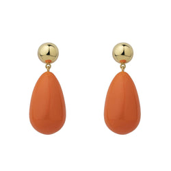 Glossy Drop Earrings