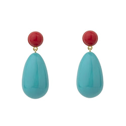 Multicolored Drop Earrings