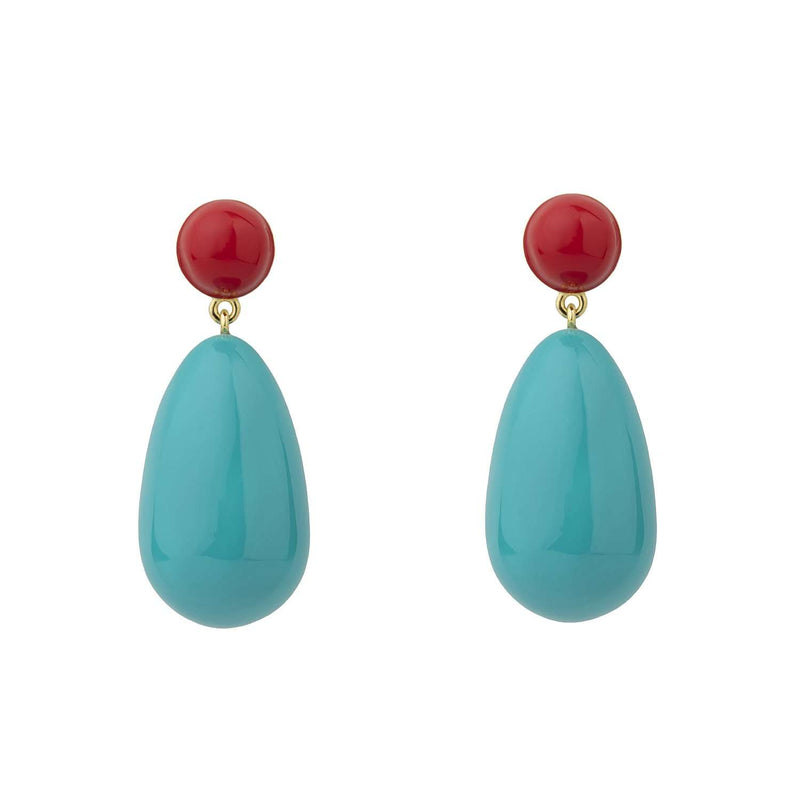 Multicolored Drop Earrings