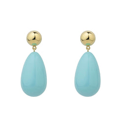 Aquamarine Drop Earrings