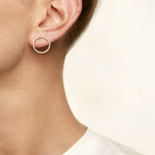 Circle pair Earrings