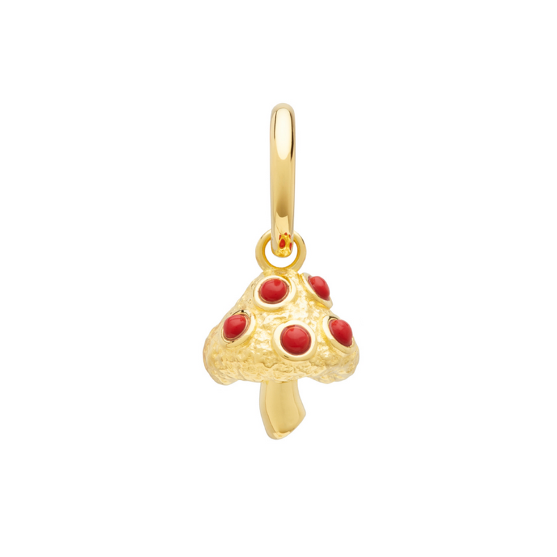 Single Mushroom Earring