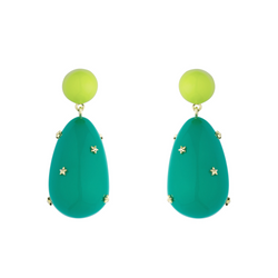 Star-Drop Earrings