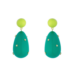 Drop Earrings With Stars